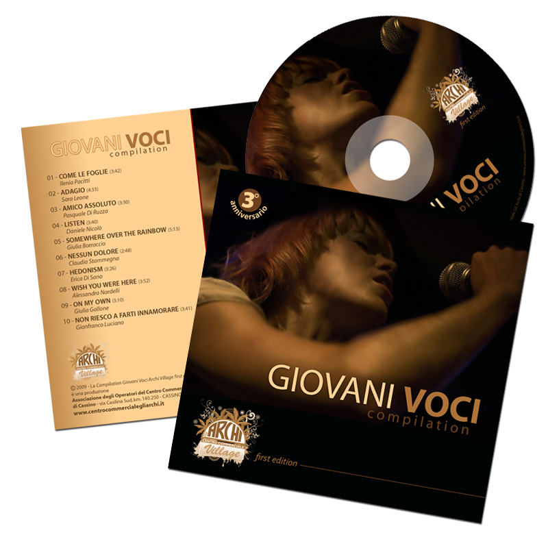 2009 - CD cover - Festival Giovani Voci