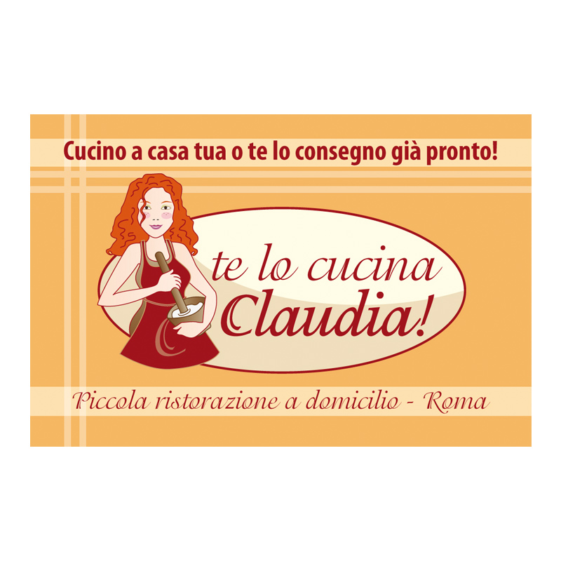 2013 - Logo - te lo cucina Claudia